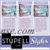 The Stupell Home Decor Collection Book Stack Heels Metallic Pink Wall Plaque Art, 10 x 0.5 x 15   567607067